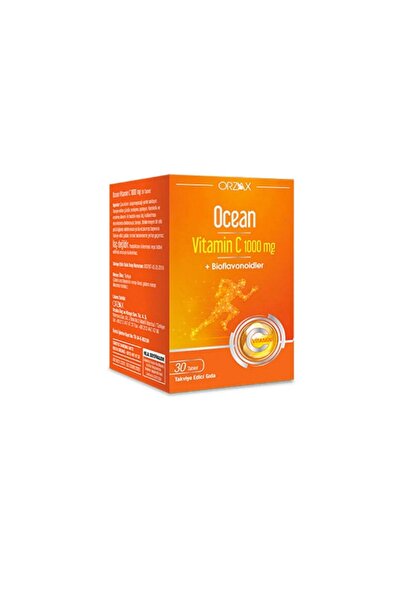 Ocean Vitamin C 1000 Mg 30 Tablets