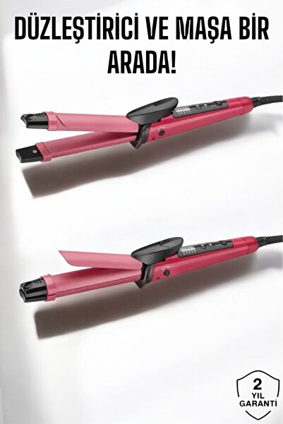 teknodayım Sptrns Hair Straightener and Curler Dual (22211) Hair Styler