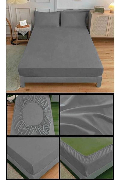 Home Fitted Sheet Set (with Pillow Case)