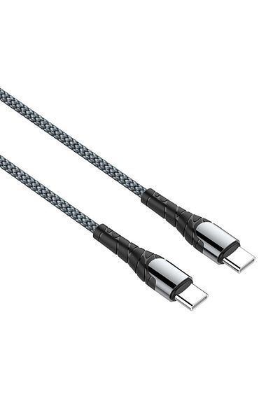 LDNIO كابل بيانات شحن سريع 6A من النوع C - TYPE-C / 1 متر