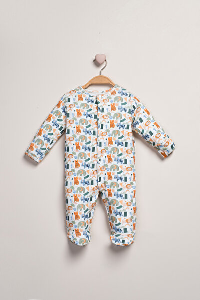 Baby Fou Kendinden Eldivenli Patikli Tulum