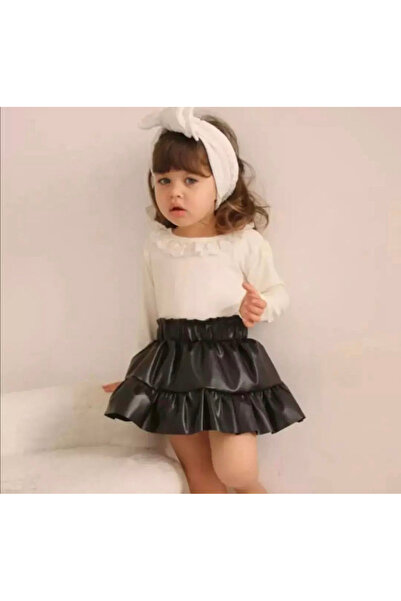 Ebru Set fuste din piele artificiala pentru fata