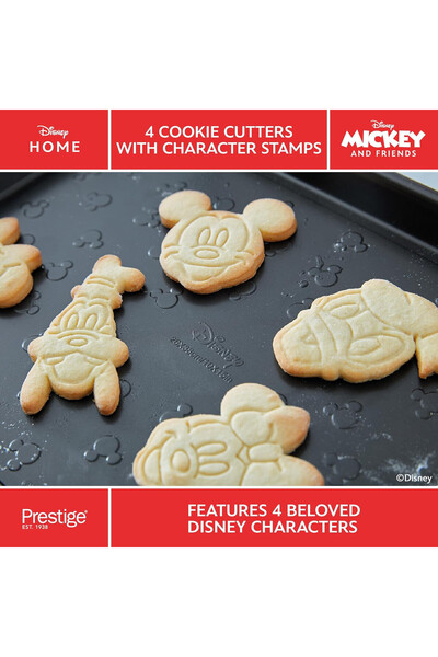 Prestige X DISNEY COOKIE CUTTERS SET 4 PIECE
