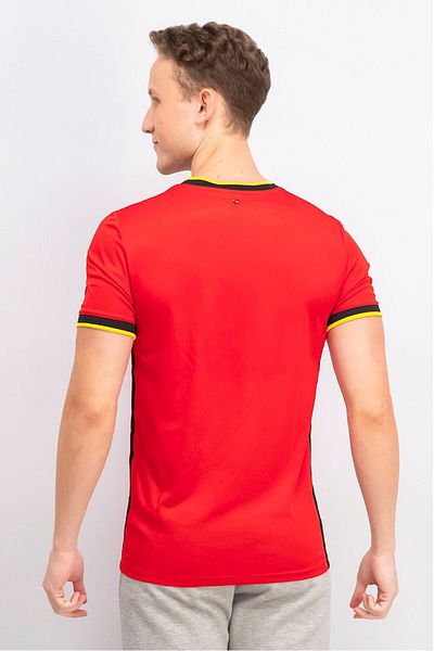 adidas Men Sportswear Fit Training T-shirt, Red Combo