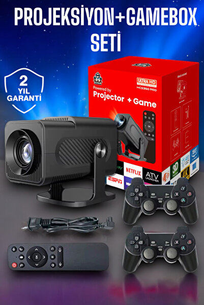SAYARMARKT Bluetooth ve Yüksek Çözünürlükle Donatılmış Kompakt Projeksiyon Ci...