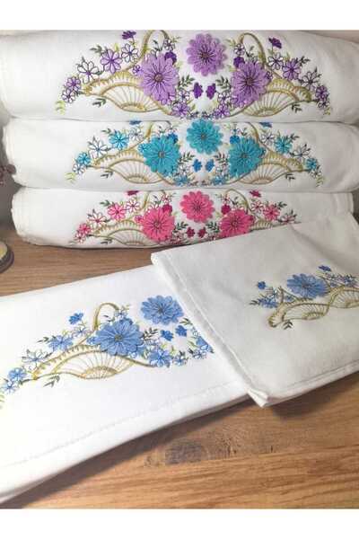 Peacock Рушник з вишивкою «Мати з дочкою», 3 розміри, 2 штуки