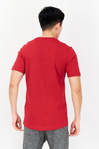 adidas Men Sportswear Fit Short Sleeve Training T-shirt, Red