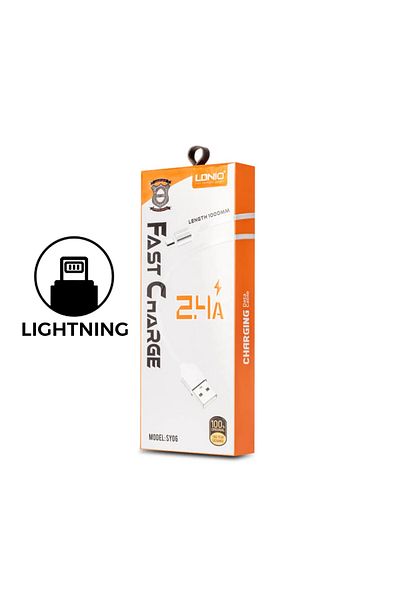 LDNIO Data Cable lightning / Fast charge  / 1M