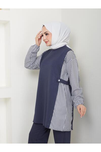 Moda Krash Lara Shirt Detail Sports Suit