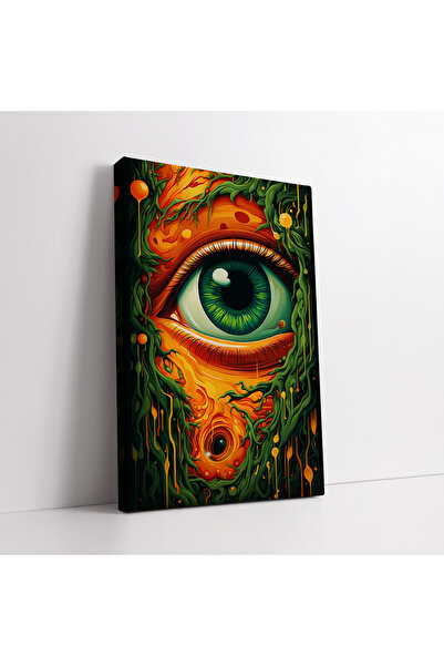 KOSS Dijital Pictură murală decorativă artistică pe pânză, cu aspect de copac...