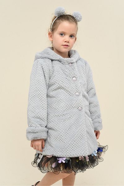 ChatonDor Children's Plush Coat