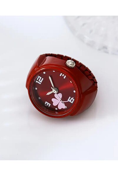 bacu Colorful Clover Ring Watch for Stylish Teens - Trendy & Simple Multicolo...