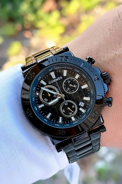 COMMES Men's Wristwatch Functions With Active Bracelet Gift