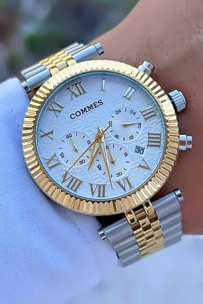 COMMES Men's Wristwatch Functions With Active Bracelet Gift