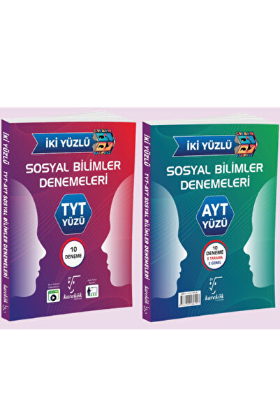 Karekök Yayınları TYT-AYT İki Yüzlü Sosyal Bilimler Denemeleri ( TYT - AYT 10...