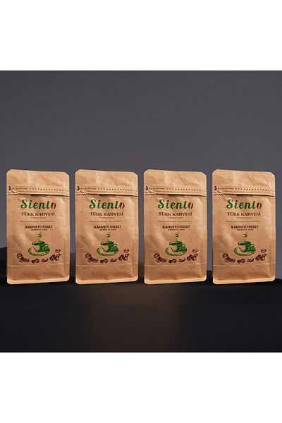 siento gıda Woodfire Roasted Turkish Coffee (4 X 250Gr)