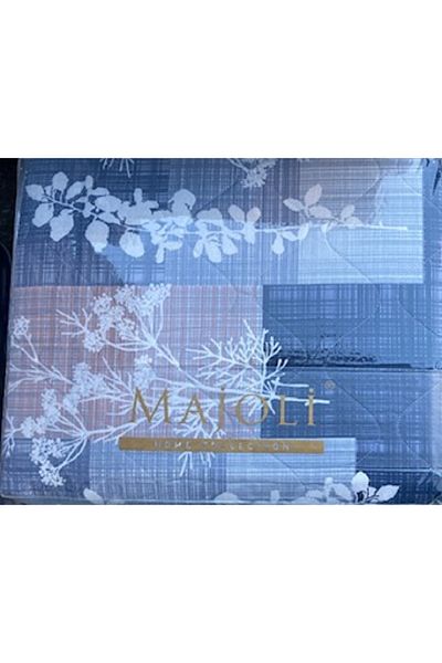 Majoli Double 100% Cotton Ranforce Quilted Duvet Cover Set - Four Season Set