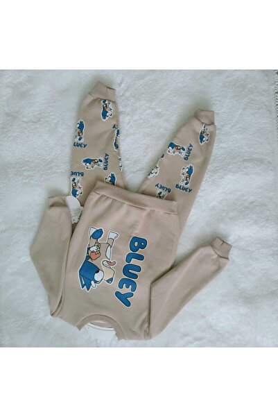 Sayın Bluey Li 3 Yarn Winter Thick Children's Tracksuit