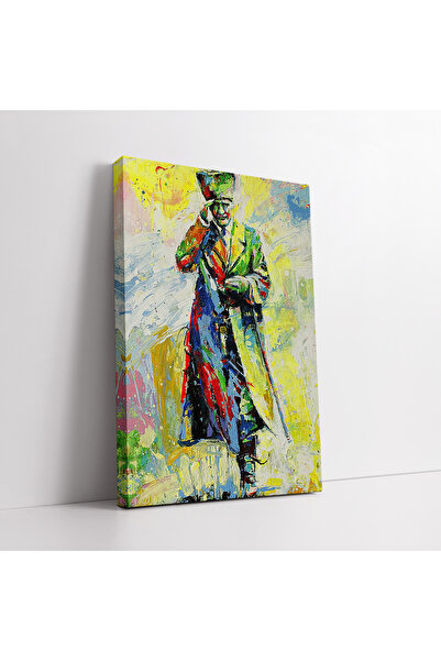 KOSS Dijital Κλασικός πίνακας σε καμβά με ελαιογραφία με εμφάνιση του Μουστάφ...