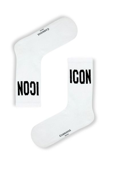 CARNAVAL SOCKS Σετ 7 γραπτές αθλητικές κάλτσες Nyc - Colorful 1040