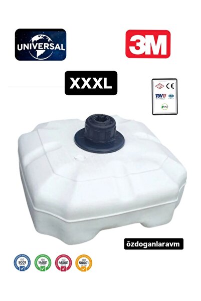 Dogant XXXL Havuz Bahçe Şemsiye  Bayrak Tente  75 Lt  Şemsiye  Bidonu