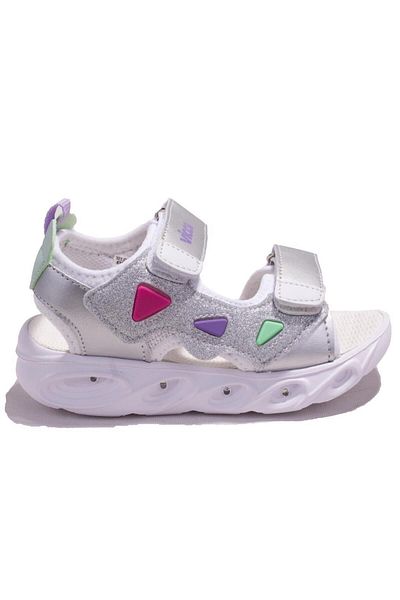 Vicco Hilda White Orthopaedic Girl's Sports Sandal for Daily Light