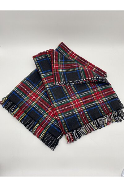 TAKIBOX Brown Patterned Shawl