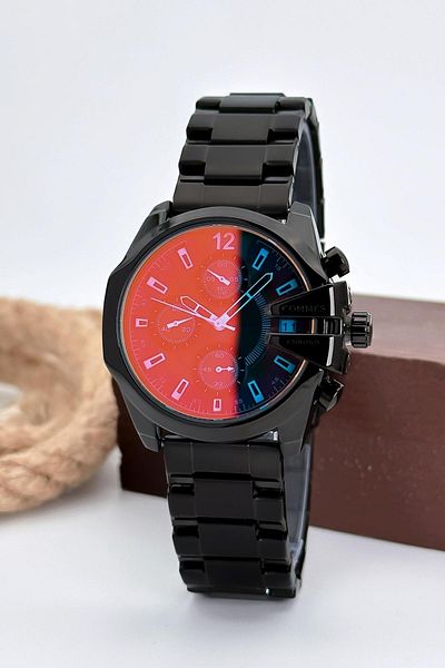 COMMES Women's Wristwatch with Calendar Steel Cord 3 Atm Water Resistant Bracelet Gift All Functions Active