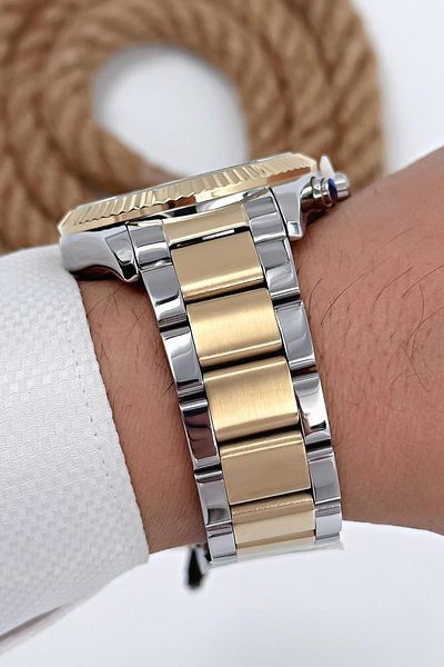 Bigotti Men's Wristwatch All Functions Active Silver-gold Sdb001