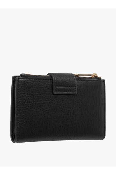 Celeste Textured Wallet with Button Closure