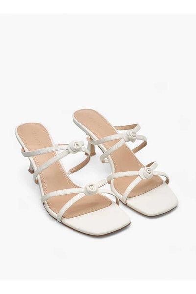 Celeste Women's Embellished Slip-On Sandals with Kitten Heels