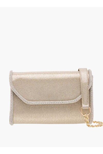 Flora Bella by Shoexpress حقيبة كروس بودي مزخرفة بحزام سلسلة قابل للفصل وقفل ...