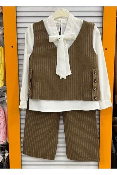 Yonca Çocuk Комплект от 3 елекa за момичета OBELIA Kids 3050