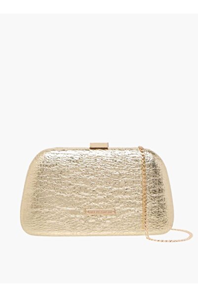 Celeste Textured Crossbody Bag with Chain Strap and Flap Closure - W 20.5 x H...