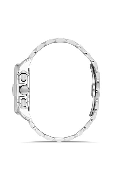 FERRO Silver Steel Band Men's Wrist Watch Fm40135A-A2