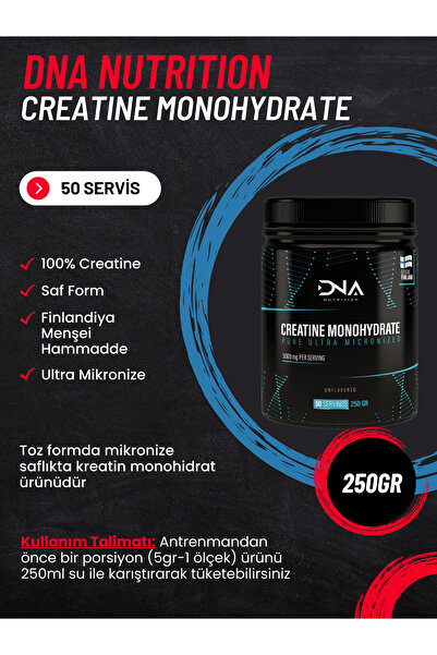 Dna Nutrition Amino Asit Paketi (Bcaa 250gr + Creatine 250gr + Glutamine 300gr)