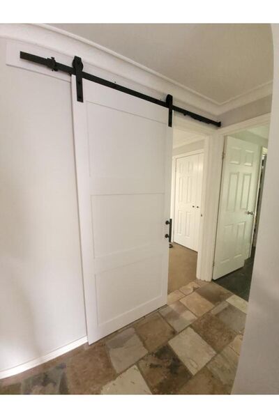 ERNAKS Sürgülü Kapı Mekanizması Ahır Kapısı 2 Mt Ray Dahil ( Kapının Kendisi Dahil Değildir )