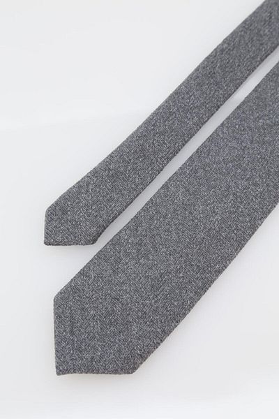 SIRRI Wool Tie and Handkerchief Set for Boys and Adults - Child: 120X5Cm, Adult: 145X6Cm