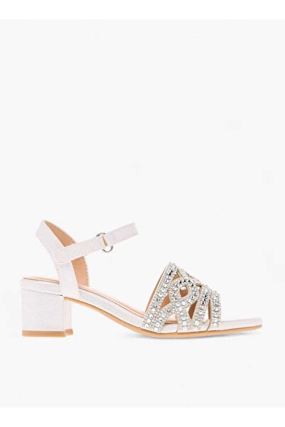 Celeste Celeste Women's Butterfly Embellished Sandals with Hook and Loop Closure