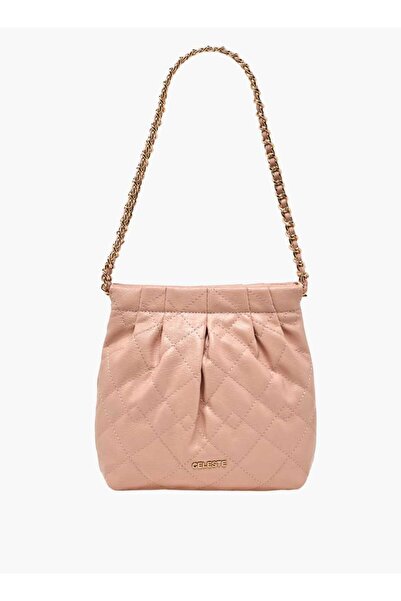 Celeste Quilted Shoulder Bag - W 6 x H 20 x D 20 cm