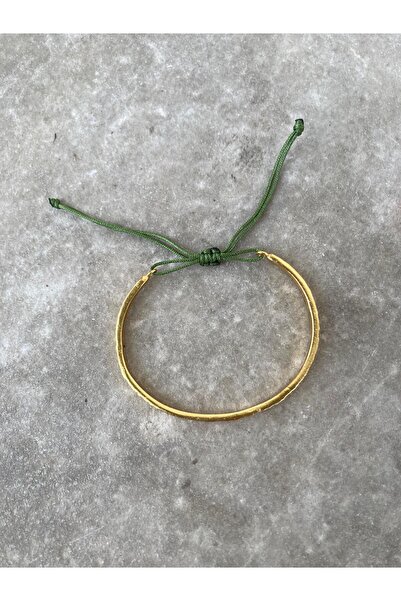 morning Blue Friend İp Detaylı Ayarlanabilir Bileklik