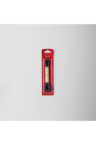 Nixx NX306 - أربطة حذاء كلاسيكية شمعية مستديرة مقاس 70 سم - مدخنة - زوج واحد