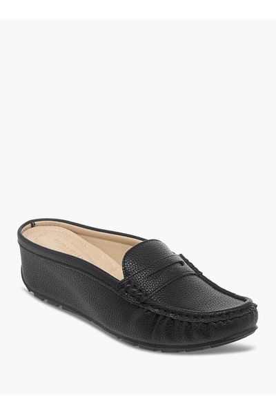 Flora Bella by Shoexpress Flora Bella Cutout Detail Slip-On Mules