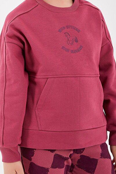 ROLY POLY Rolypoly Wild Stylish Camel Girls Tracksuit Set