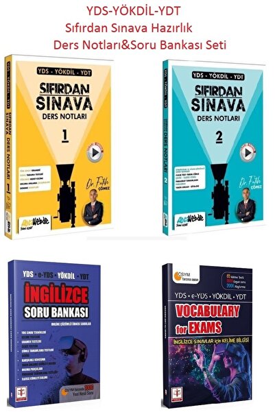 Tercih Akademi Yayınları HocaWebde YDS YÖKDİL YKSDİL Sıfırdan Sınava Ders Not...