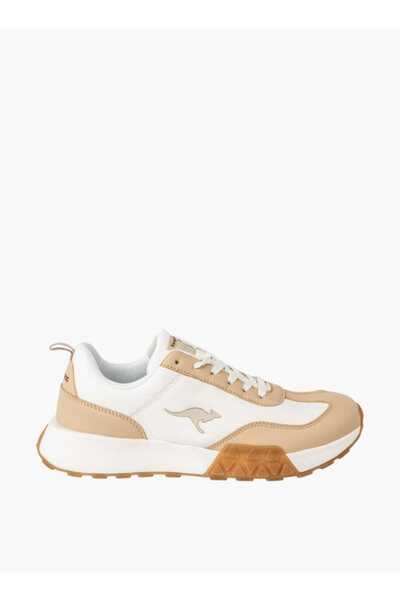 Kangaroos Women's Logo Detail Walking Shoes with Lace-Up Closure
