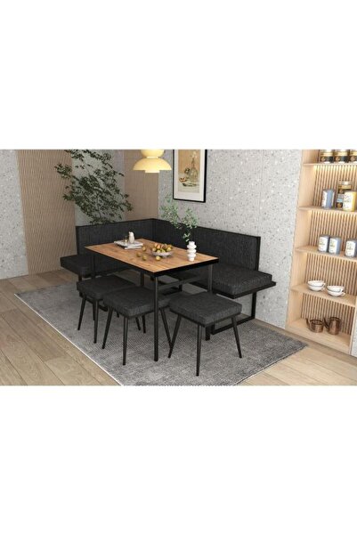 Home MUTFAK BALKON BAHÇE KÖŞE KOLTUK TAKIMI GRİ CEVİZ