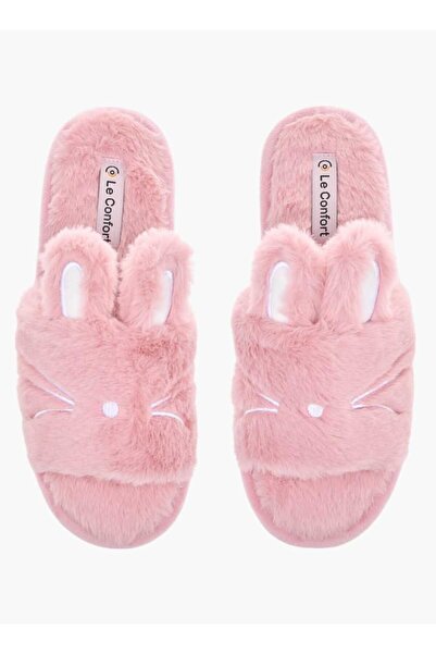 Le Confort نعال غرفة النوم سهلة الارتداء مزينة بأذن