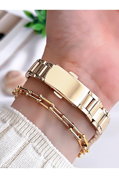 Coliseum Vintage Design Women's Wristwatch and Bracelet Set - Cl8365.Bm1