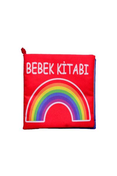 Tox Bebek Renkli Kumaş Sessiz Kitap T061 - Bez Kitap , Eğitici Oyuncak , Yumuşak Ve Hışırtılı